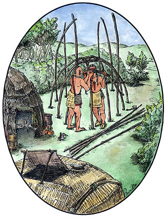 A virgual woodland village, c. 1559